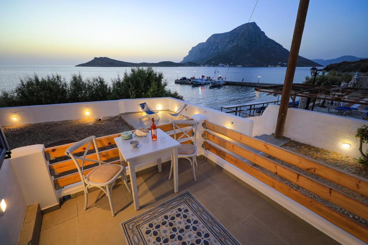 Villa Maria - Seashore Serenity Villa At Myrties Beach Kalymnos Extérieur photo